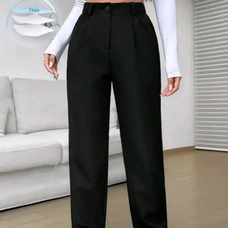 Pantalón con corte recto