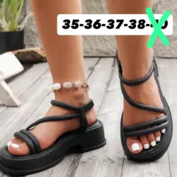 Sandalias con plataforma 