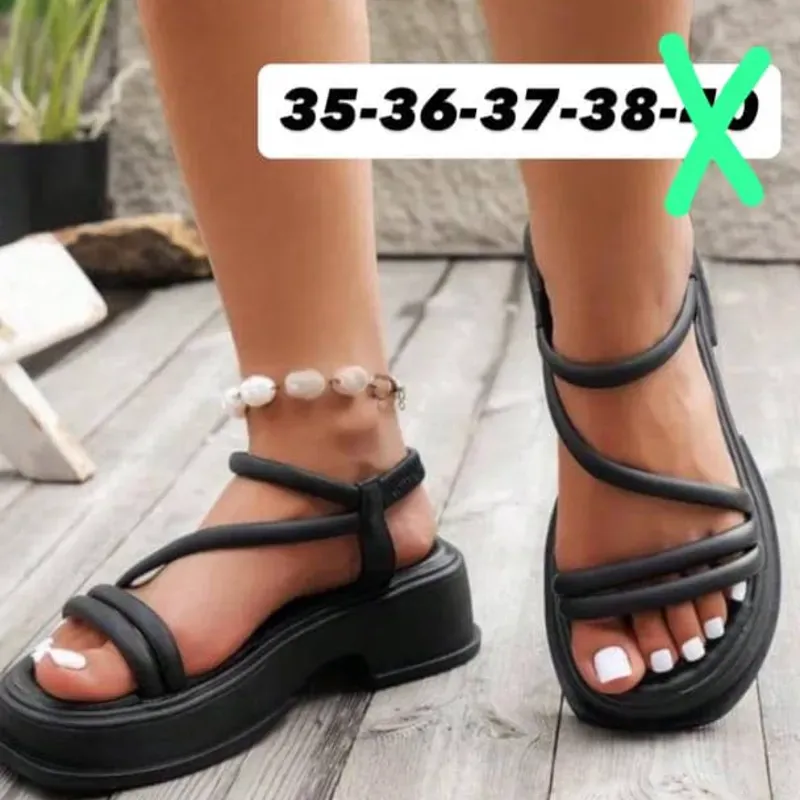 Sandalias con plataforma 