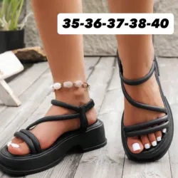 Sandalias con plataforma 