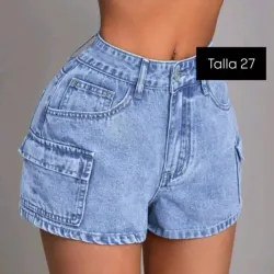 Short de mezclilla 