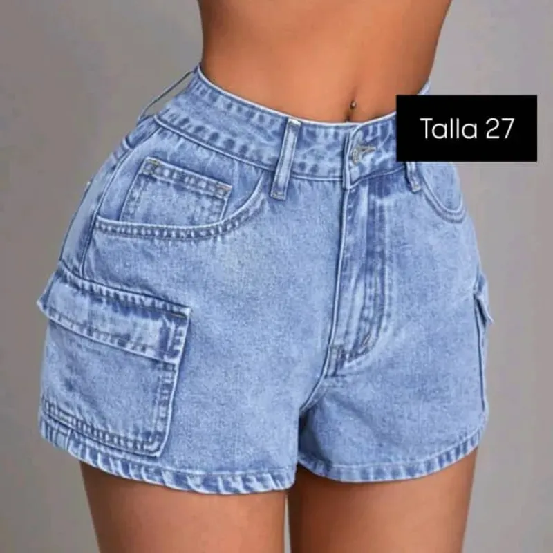 Short de mezclilla 