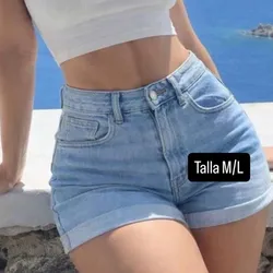 Short de mezclilla