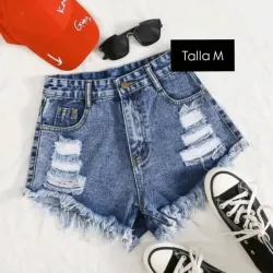 Short de mezclilla 