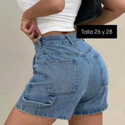 Short de mezclilla 