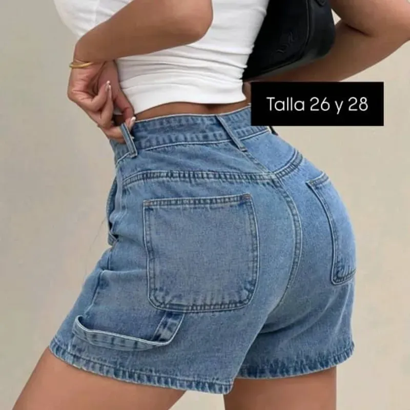 Short de mezclilla 