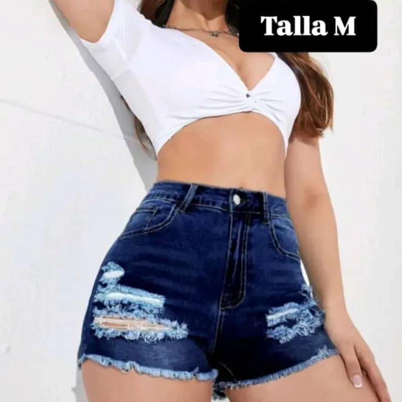 Short ripeado 