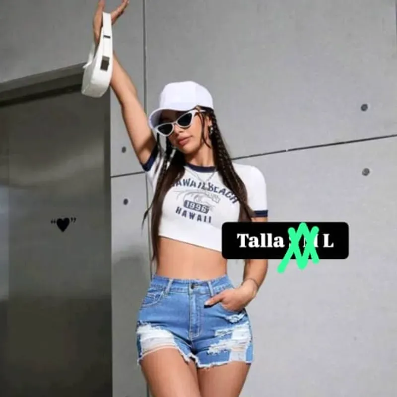 Short ripeado 