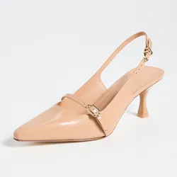 Tacones puntifinos beich elegantes