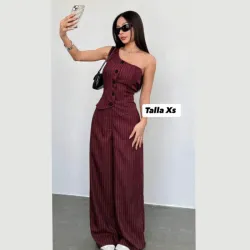 Traje casual de un solo tirante