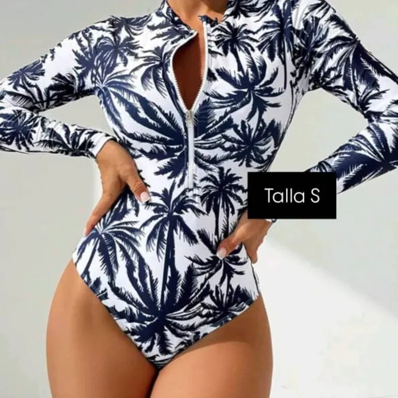 Trusa con estampado de palmeras 