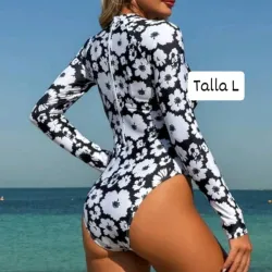 Trusa de mangas con estampado floral 