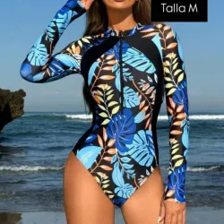 Trusa de mangas largas con estampado 