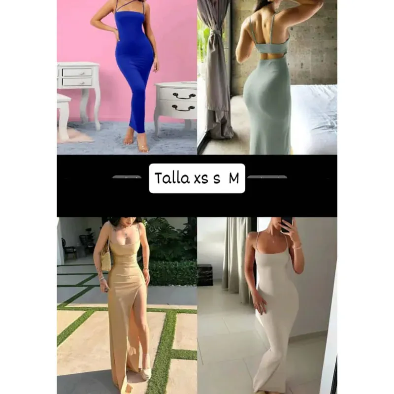 Vestido de tirantes 