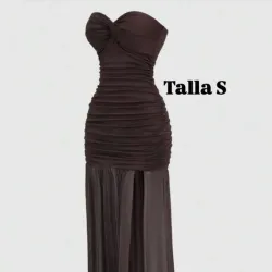 Vestido elegante con diseño de encaje 