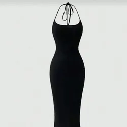 Vestido largo de tirantes