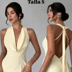 Vestido largo elegante 