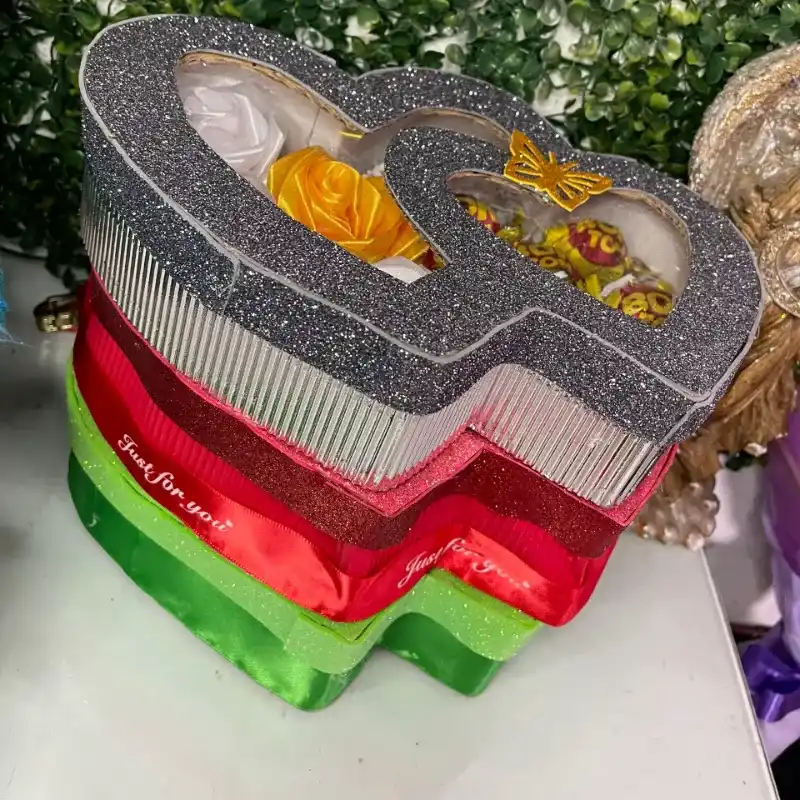 Caja corazon 14 febrero