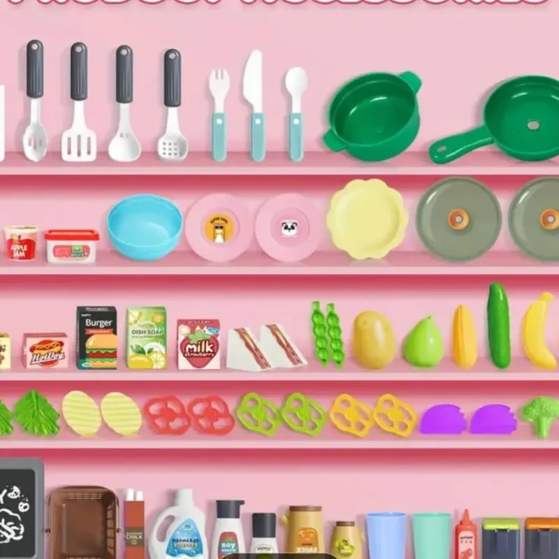 Cocina realista para niñas.