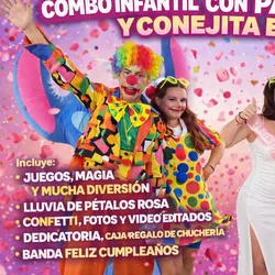 Combo para fiesta infantil