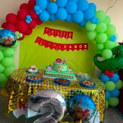Decoracion de 200 globo