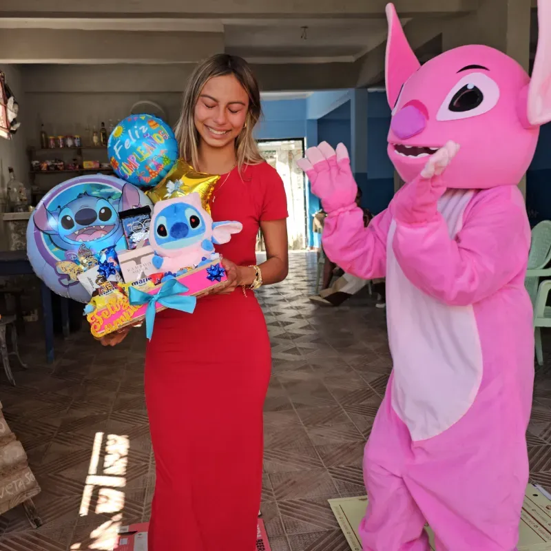 Entrega sorpresa Angela