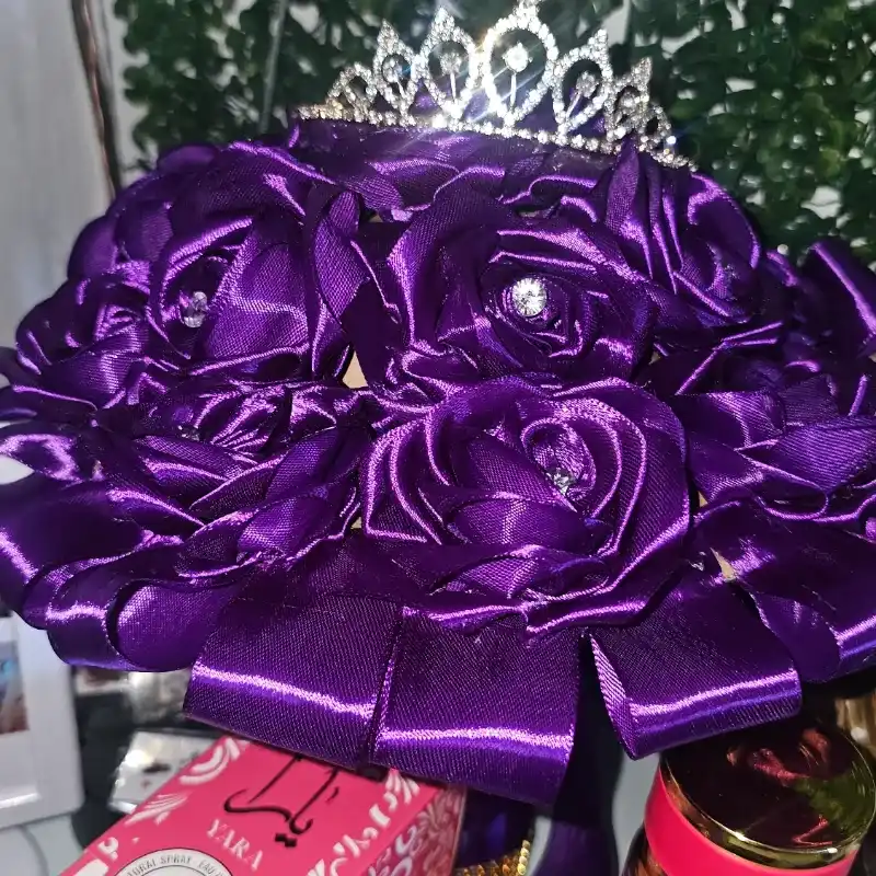 Ramo dd rosa de quinceañera