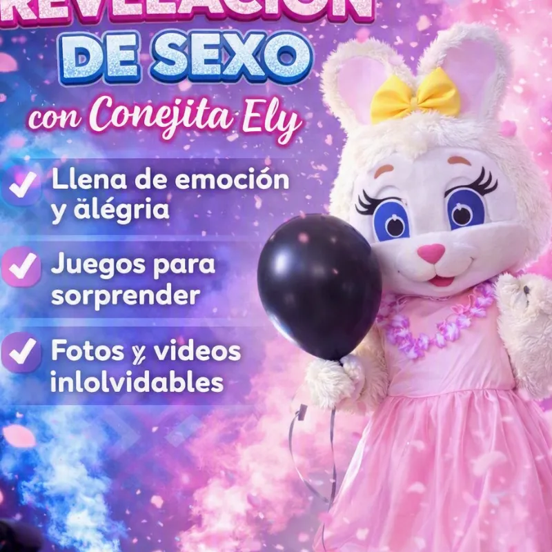 🌸 Revelación de Sexo con Conejita Ely 🌸