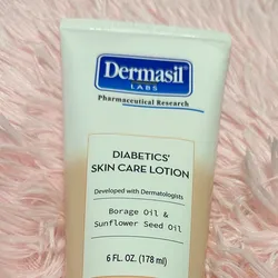 Loción para el cuidado de la piel de diabéticos 