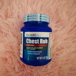 Ungüento para el pecho 