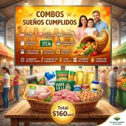 Combos de alimentos variados