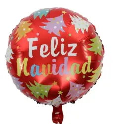 Globo feliz Navidad 