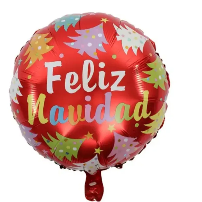 Globo feliz Navidad 