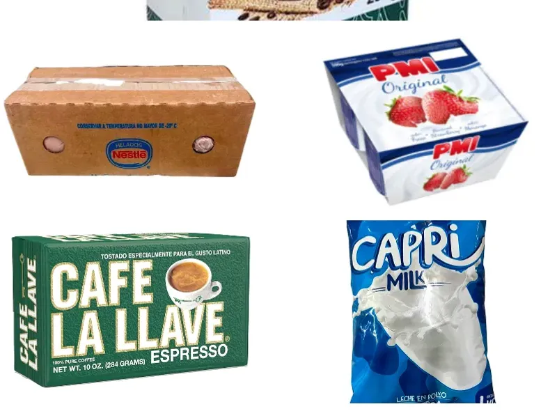 Lácteos y café 