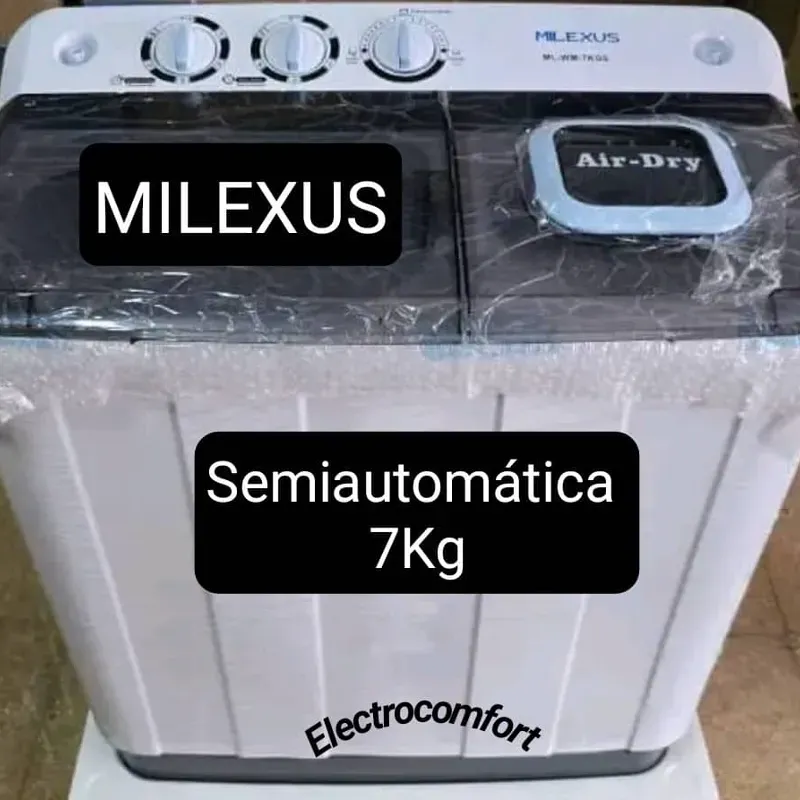 Lavadora semiautomática 7 kg