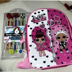 Mochilita con colores para niña