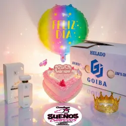 Perfume Mariposa Absoluta Mujer+kake+Helado+ Globo temático