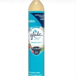 Aromatizante Glade en aerosol Paraiso azul 🌊 Formato: 400ml