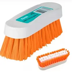 Cepillo mediano resistente para lavado Colores: amarillo, verde claro, naranja, rosado, rojo, azul, verde oscuro, morado