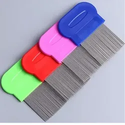 Peineta de dientes largos para piojos y liendres