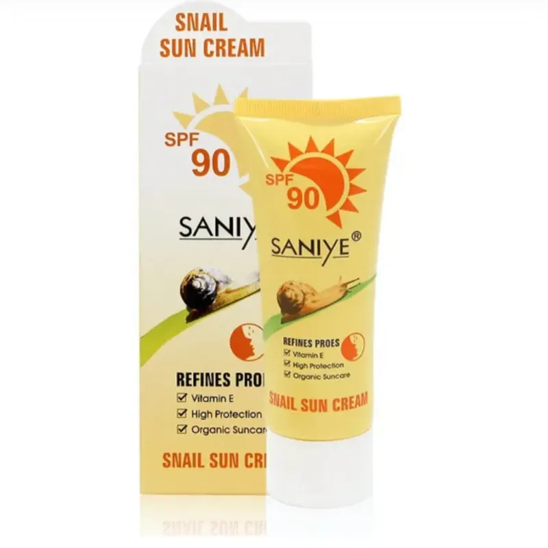 Protector solar facial de Baba de Caracol 🐌 Formato: 70ml