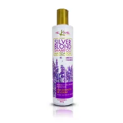Shampoo Matizador Silver Blond sin sal Nekane Formato: 300ml.