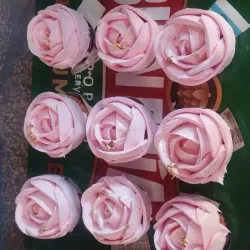 Rosas de cupcakes