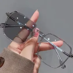 Gafas Cuadradas Gris