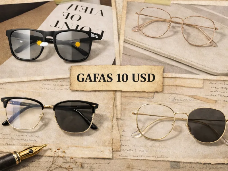 Gafas 10 USD