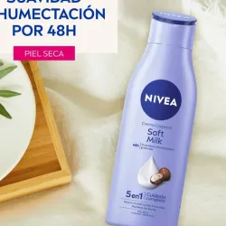 Crema nívea de almendras para hidratacion