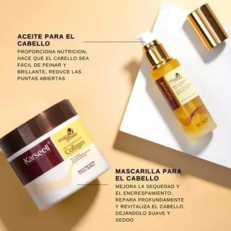 Juego de Máscarilla y sérum Karseell 