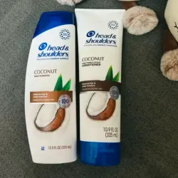 Juego de shampoo y acondicionador head shoulder de coco