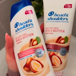 Juego de shampoo y acondicionador head shoulder mantequilla de shea