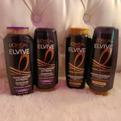 Juego de shampoo y acondicionador Loreal de reparación